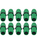 Fix Leaks Fast With This Expandable Garden Hose Repair Kit Featuring Green Plastic Multi-Function Fittings And A Variety Of Connector Pieces To Get Your Yard Upgraded And Ready For Any Outdoor Project Today, 10-piece set
