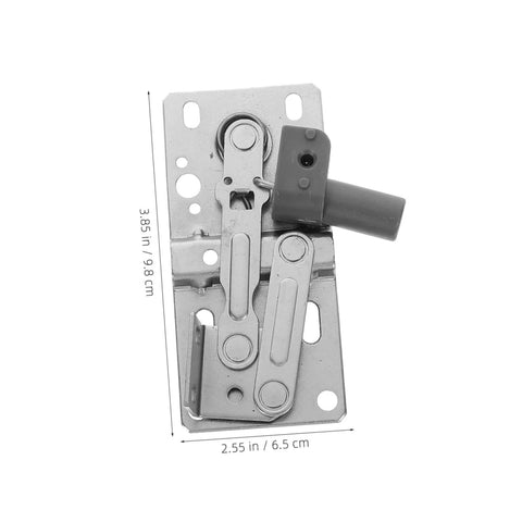 Soft Close Surface Mount Cabinet Hinges With Concealed Tip Out Tray Hardware 2 Pack Noiseless Damping Mechanism For Kitchen Cupboards