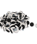 Heavy Duty 100 Piece Adjustable Furniture Glides Screw On Leveling Feet With 8Mm X 15Mm Threads in black and white pile
