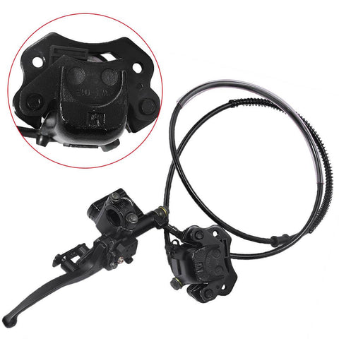 Rear Hand Hydraulic Disc Brake Caliper Assembly With Pads For Chinese ATV Quad Replacement 50cc 70cc 90cc 110cc 125cc