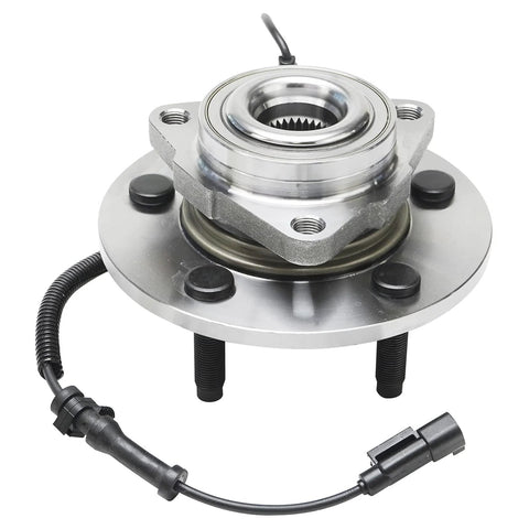 Front wheel bearing hub from Front Wheel Bearing Hubs Brake Kit For 2009 2011 Dodge Ram 1500 5 Lug With 13.23 Inch Drilled Slotted Rotors And Ceramic Brake Pads Includes 2 Front Rotors 2 Pads And 2 Hubs