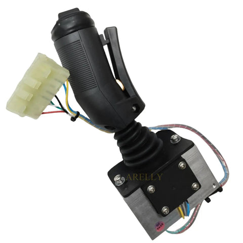 Rugged Aftermarket Replacement Joystick Controller For Skyjack Scissor Boom Lifts 211751 with black handle and wiring.