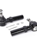 2Pc Front Outer Tie Rod Ends Replacement Set Fits Chevrolet Impala Buick Century Monte Carlo Pontiac Grand Prix And Chevy Impala Limited 1997 2016 Models Durable Heavy Duty Steering Upgrade black metal steering linkage parts with cotter pins