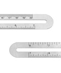 Badass 9 Inch Stainless Steel T Bevel Gauge Angle Finder with measurement markings for accurate angle transfer.
