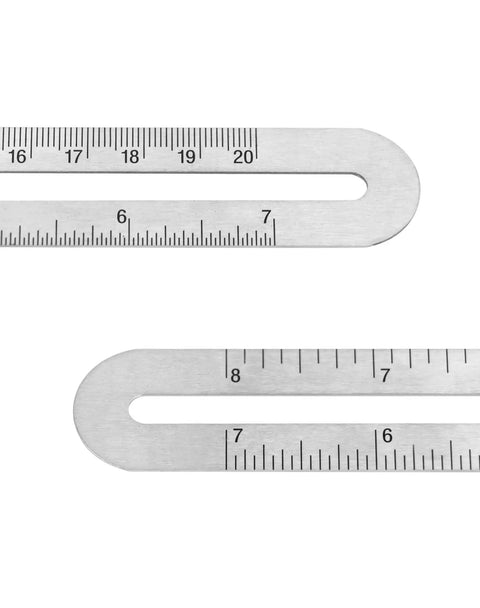 Badass 9 Inch Stainless Steel T Bevel Gauge Angle Finder with measurement markings for accurate angle transfer.