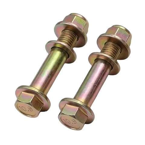 Beefy Lower Shock Bolt Kit With Shoulder Bolts And Flanges For Front Lower Shock Mount Replacement Hardware Set Heavy Duty Suspension Upgrade Includes Two Shoulder Bolts And Two Flanges For Solid Reliable Mounting On Both Sides. 2 M14x1.5 10.9 steel shoulder bolts