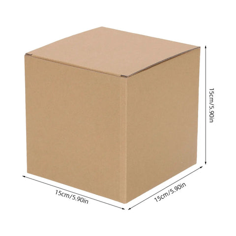 Six Pack Small Shipping Boxes For Business And Retail Kraft Paper Corrugated Cardboard Mailers Built Tough For Upright Shipping Easy Inventory Management And Safe Postal Deliveries, 15cm box