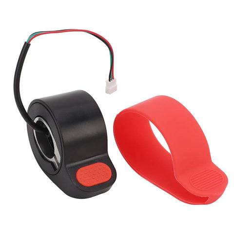 Thumb Accelerator Speed Dial For Electric Scooters Silicone Sleeve Non Slip Grip Durable ABS Build Easy Install Smooth Acceleration Compatible With PRO2 And Similar Models