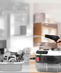 Handheld Steam Cleaner With Extended Nozzle, 2500W 3BAR High Pressure, featured with accessories and fast heating unit
