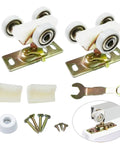Two Pack Sliding Pocket Door Rollers Replacements Top Hanger Kit for Smooth Glide Sliding Door Hardware