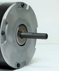Side view of Condenser Fan Motor Replacement For Carrier HC37GE210 1/5 HP 825 RPM 208-230V TE Ball Bearing Direct Replacement