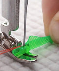 Five Piece Fish Type Needle Threaders for Sewing Machines and Hand Sewing, Lightweight Green Set threading small eye needle