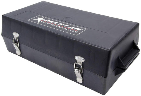 Racing Quick Change Gear Tote Case With Eight Section Carry Dope Lightweight Compact Gear Storage Box For Eight Sets Of Gears Measures Five By Eight By Fifteen Point Five Inches Closed Ideal For Tool Boxes And Trunk Storage