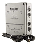 Spartan Series 8 Light Grow Controller For 240V Setups With Dual Trigger Cords Delay Start Scheduling Universal Outlets Tan Finish