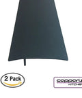 Kitchen Silicone Stove Gap Cover Set Of 2 21 Inches Black Heat Resistant Easy Clean Wide Gap Filler Seals Spills Between Countertop And Stovetop Oven Washer And Dryer.