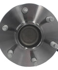 Front view of Front Wheel Hub And Bearing Assembly With ABS For Chevy Silverado 1500 1999 2006 2WD 4X4 Six Lug Drop In Replacement