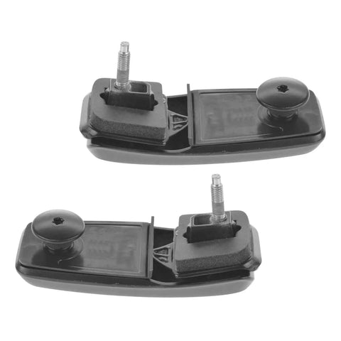 Ford Liftgate Window Glass Hinge Pair for Rear Hatch Fits Left and Right Sides Easy Install Replacement for Ford Vehicles Durable Aluminum Construction and Secure Glass Support, pair shown
