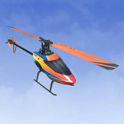 Colorful Blade helicopter from Trainer Edition RC Flight Simulator With SLT6 Controller RFL1211 in flight view