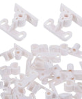 12 Pack Plastic Door Ball Catch Latches for Cabinets Closets Drawers Keeps Doors Snug and Secure Easy Install Durable Plastic Build