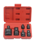 Ultimate Socket Adapter Driver And Wrench Conversion Kit With Versatile Multi Size Connection System For Fast Tool Sleeve Switching High Pressure Resistant Build You Totally Gonna Love This Gear. 6-piece red case set
