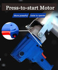 Press-to-start motor of Beefy Heavy Duty Grain Pumping Machine with Portable Auger Conveyor and High Suction for cement sand powder