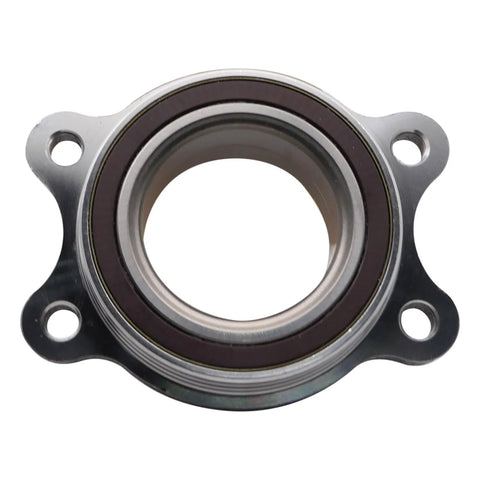 Front view of wheel bearing for select Audi and Volkswagen models, engineered for OE like fit, premium materials, precise machining.
