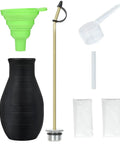 Handheld Diatomaceous Earth Duster And Powder Sprayer With Long Copper Tube For Organic Gardening And Home Powder Applications Easy To Use Garden Dispenser