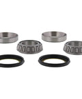 Heavy Duty Steering Stem Bearing Seal Kit For Honda CMX250 Ct70 Trail Dirt Bikes showing metal tapered cups and rubber seals.