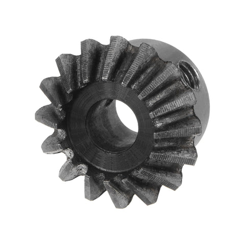 Close-up of 2 Pack Beefy Bevel Gear Set 1 To 1 Ratio 16 Teeth 6mm Shaft Hole 1.5 Module Tapered Bevel Pinion Gear For 90 Degree Steering