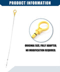 Mazda Engine Oil Dipstick For Mazda 6 2009 2013 And CX9 2007 2015 Metal Oil Level Dipstick Durable Silver Tone 1 Pc OE CY01 10 450A