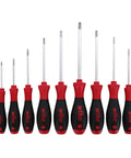 Torx Screwdriver Set 12 Piece T5 Through T40 With SoftFinish Ergonomic Cushioned Grip Handle for electronics and repairs