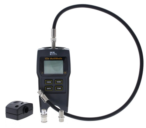 Pro Grade Multimedia Cable Tester With LCD Screen For Quick Wiremap Checks Of Low Voltage And Data Cables Verifies End To End Wiring On Twisted Pair Coax And Phone Cables Digital Design Built For Fast Accurate Results For Pros