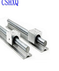 Pro SBR12 Linear Rail System 400mm To 1150mm Length With Two SBR12UU Bearings for CNC Router on white background