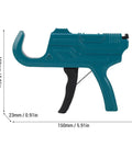 One Hand Operated Ratchet PVC Pipe Cutter For Plastic Pipes PEX PPR Hoses, Smooth Quick Cuts Up To 42mm with dimensions