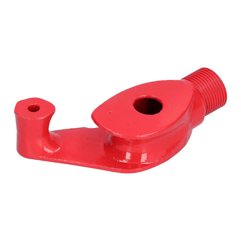 Heavy Duty 90 To 180 Degree Conduit Bending Tool Manual Pipe Bender cast iron red handle for electric wire and PVC pipe shaping.