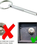 Coffee Machine Repair Key Set With Gasket Pack And Magnetic Wrench, oval head stainless steel tool for Jura Capresso