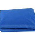 Blue Canopy Cover For 3 Seater Garden Patio Swing Replacement Top Roof 78x50 Inch Rainproof Windproof folded