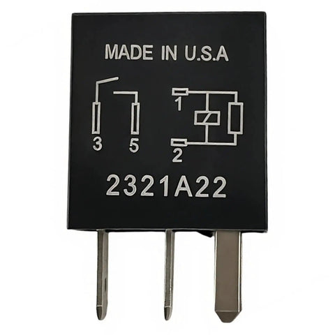 Two Pack Drop In 12V 40A 4 Pin Car Relay For Ford Edge Fusion F150 Explorer Escape Ranger F250 F350 Lincoln MKX Mercury Mariner Ref 8L8T14B192AA 8T2T14B192AA AB 8L8Z14N089A GU5Z14N089A RY966 1R2372, black relay