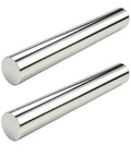 Top Tier 12mm X 100mm Linear Motion Rods Shaft Guide Set With Smooth Chrome Finish for stable moving parts shown side by side.
