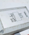1747-PIC Interface Converter 24 V DC Personal Computer Interface Card for PLC Systems, grey casing with wiring diagram