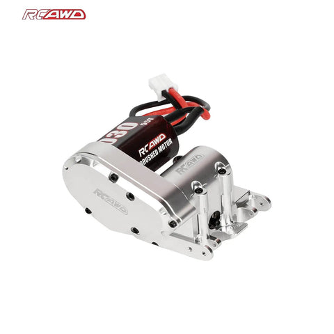 Helical Gear Center Transmission Upgrade for 1 to 30 scale Axial Bronco JLU RC crawlers, 55T 40CrMo steel, component view
