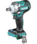 Cordless Half-Inch Impact Wrench With Detent Anvil, 18V LXT Brushless Motor, Four-Speed Power Settings, Compact Five And Five Eighths Inch Length, Tool Only, Heavy-Duty Torque Monster For Nuts