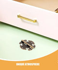 Old School Vintage Zinc Alloy Cabinet Door Hinges 2 Pack on decorative surface, smooth operation, retro metal hardware