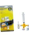 Car Windshield Repair Kit For Chips And Scratches, Quick Fix Auto Glass Crack Repair Tool, DIY Windshield Repair Set displayed with components