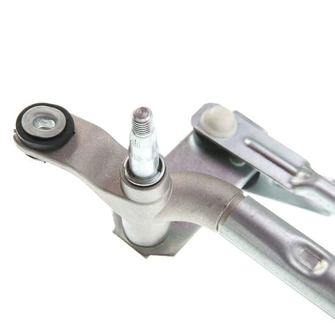 Front Windshield Wiper Linkage Assembly For Chevy Malibu 2008-2012 Hybrid LS LT LTZ Direct Fit Replacement Easy Install For Pontiac G6 2005-2010 And Saturn Aura 2007-2009 metal linkage close-up