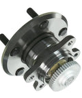 Close-up of 2 Pack Rear Wheel Bearing Hubs Assembly For 2006 2008 Kia Optima And 2006 2010 Magentis Non ABS 5 Stud Wheel 2nd Design Replacement Kit Premium Quality Replacement For Smooth Performance And Long Lasting Durability Ready To Install Right Out Of The Box.