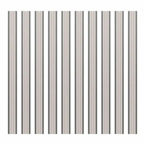 Double Edged High Speed Steel Planer Blades Reversible Jointer Knives Pack Of Ten in a row, 3-1/4 inches, sharp silver finish for woodworking.