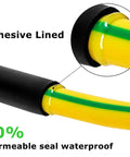 Waterproof Heat Shrink Tubing Kit With 270 Pieces, 6 Sizes, 2 Colors, 2 Lengths, Adhesive Lined Shrink Wrap showing adhesive seal