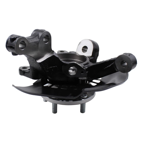 Front view of Front Left Steering Knuckle Wheel Hub Bearing Assembly For Toyota Camry Two Point Four L 2004 2005 2006 Replacement.