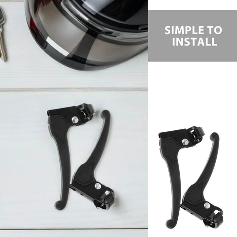 Wheelchair Brake Handle Extenders 4 Pack For Enhanced Safety With Comfortable Grip, Sturdy Iron Plastic Construction Fits 2.2 Cm Opening Size, Easy Install, Universal Brake Accessory For Secure Stopping And Smooth Transfers, black extenders shown